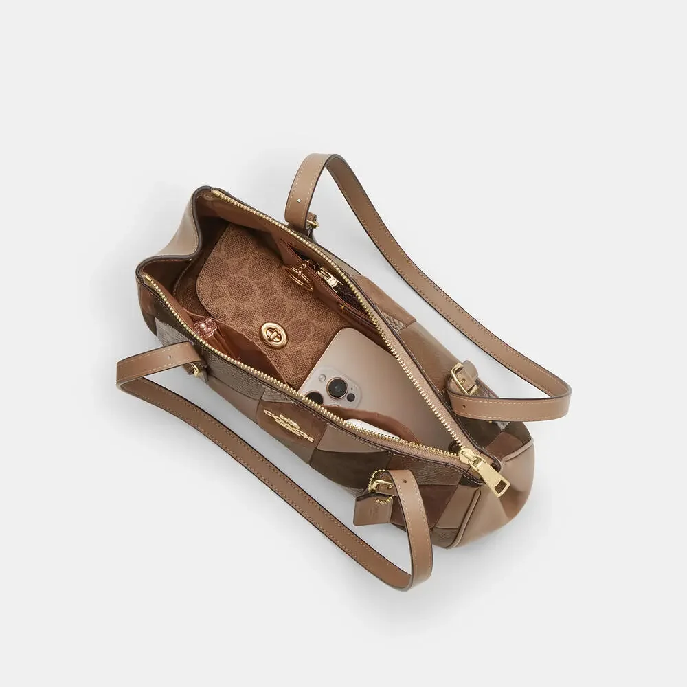 Coach 🆕 Asher Shoulder swing Bag With Patchwork